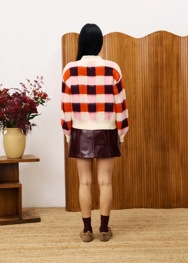 Viola Cardigan - Rose