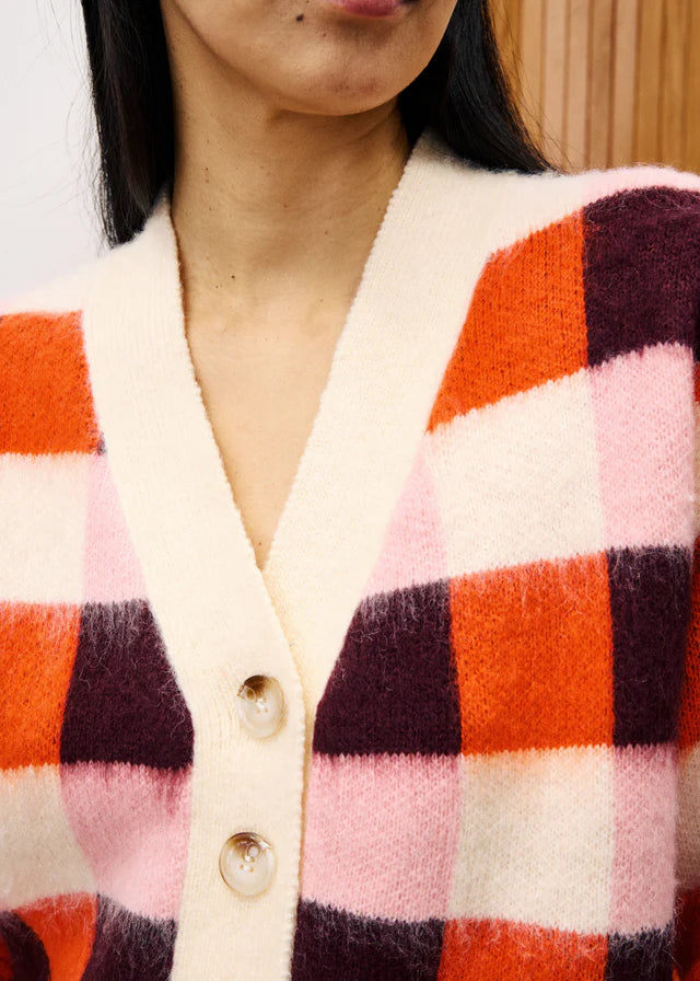 Viola Cardigan - Rose