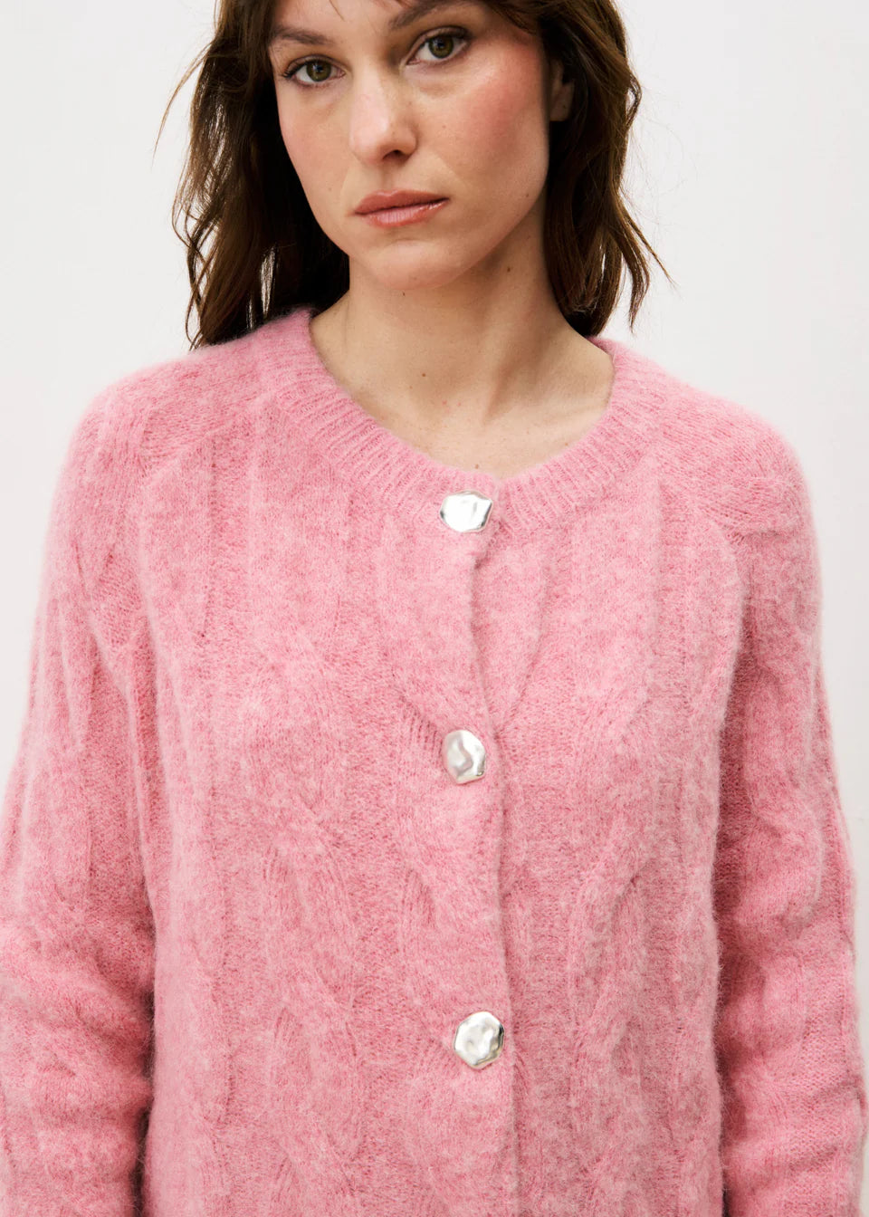 Moore Cardigan - Rose