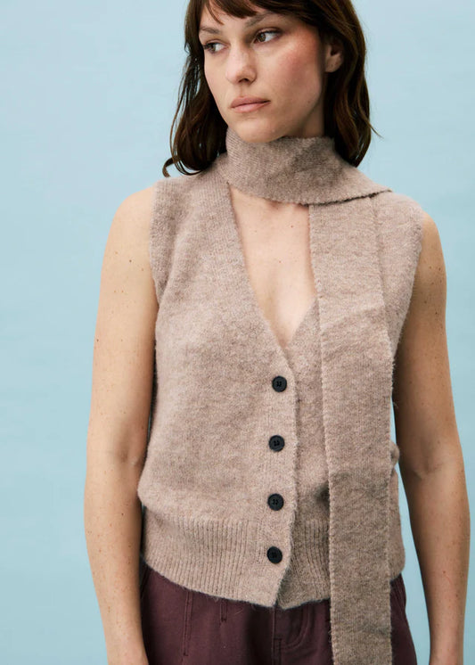 Seve Cardigan - Beige