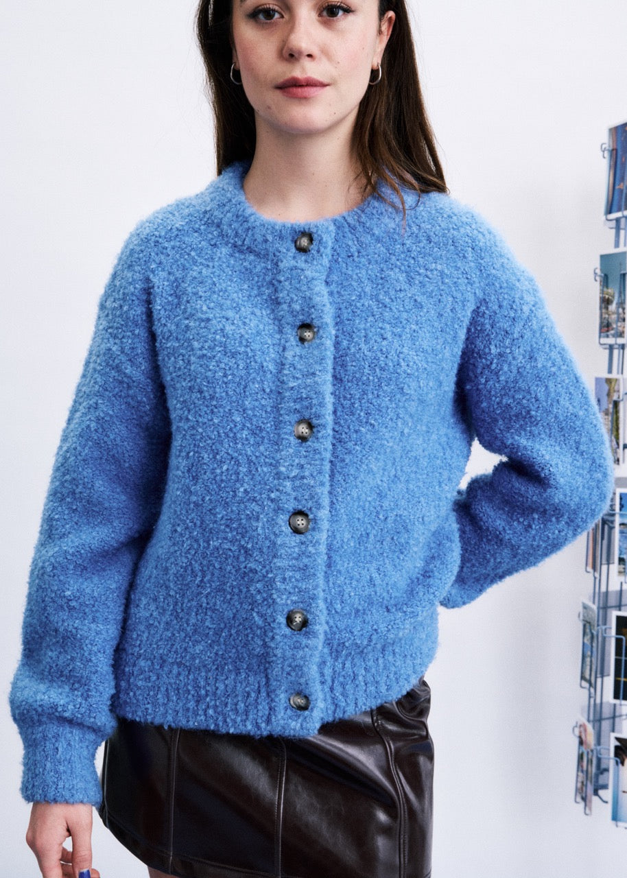 Syros Cardigan - Blue Lavande