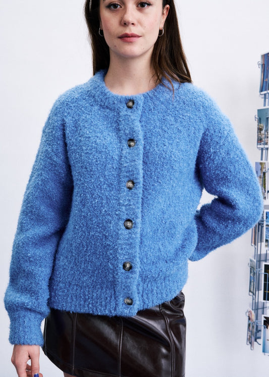 Syros Cardigan - Blue Lavande
