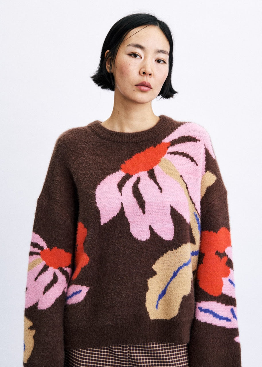 Kumano Jumper - Chocolate