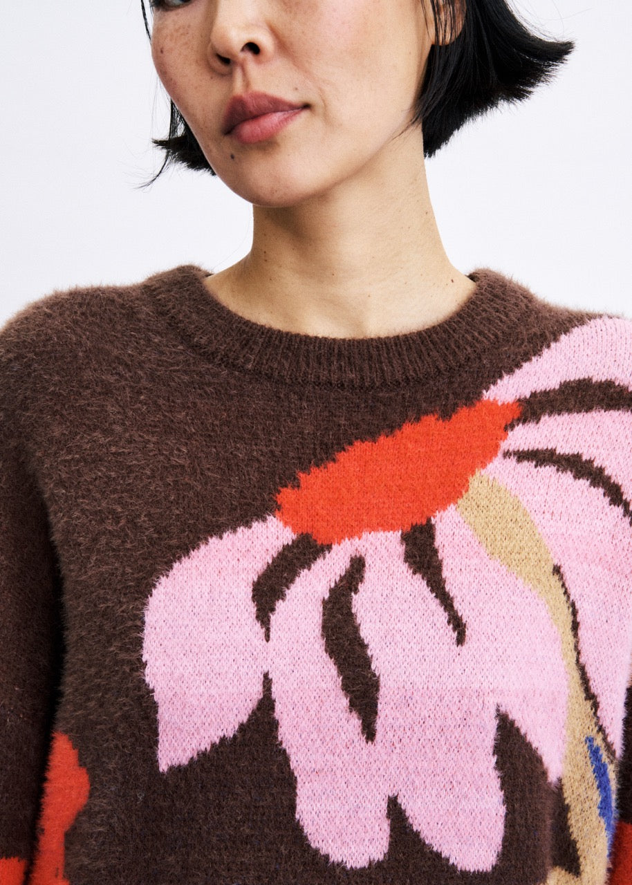 Kumano Jumper - Chocolate