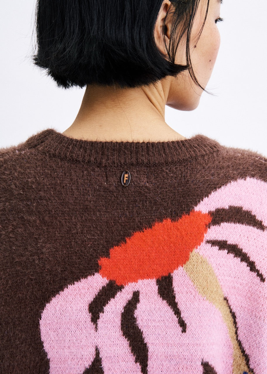 Kumano Jumper - Chocolate