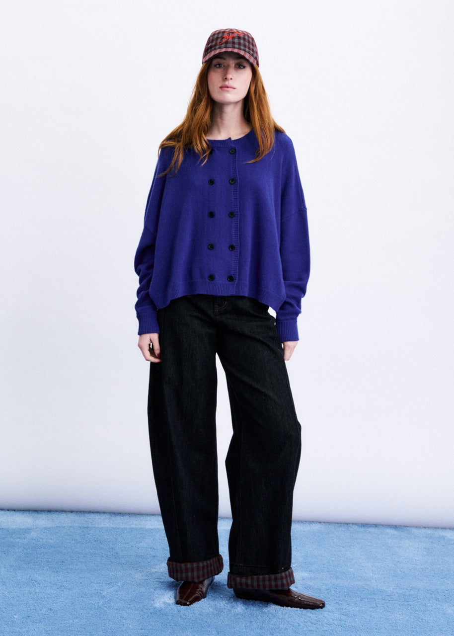 Chichi Cardigan - Electric Blue