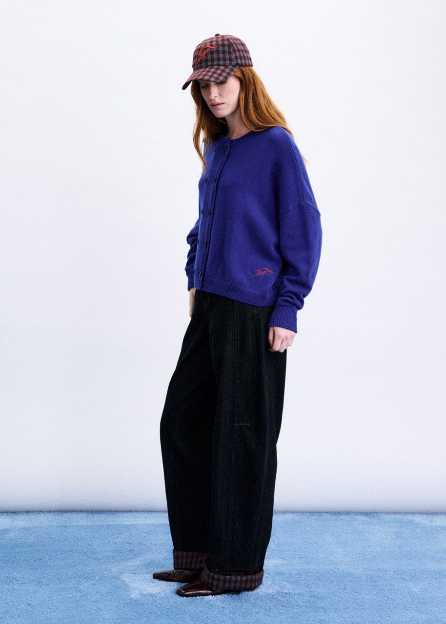 Chichi Cardigan - Electric Blue