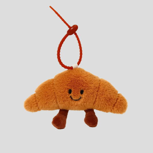 Croissant Charm - Brown