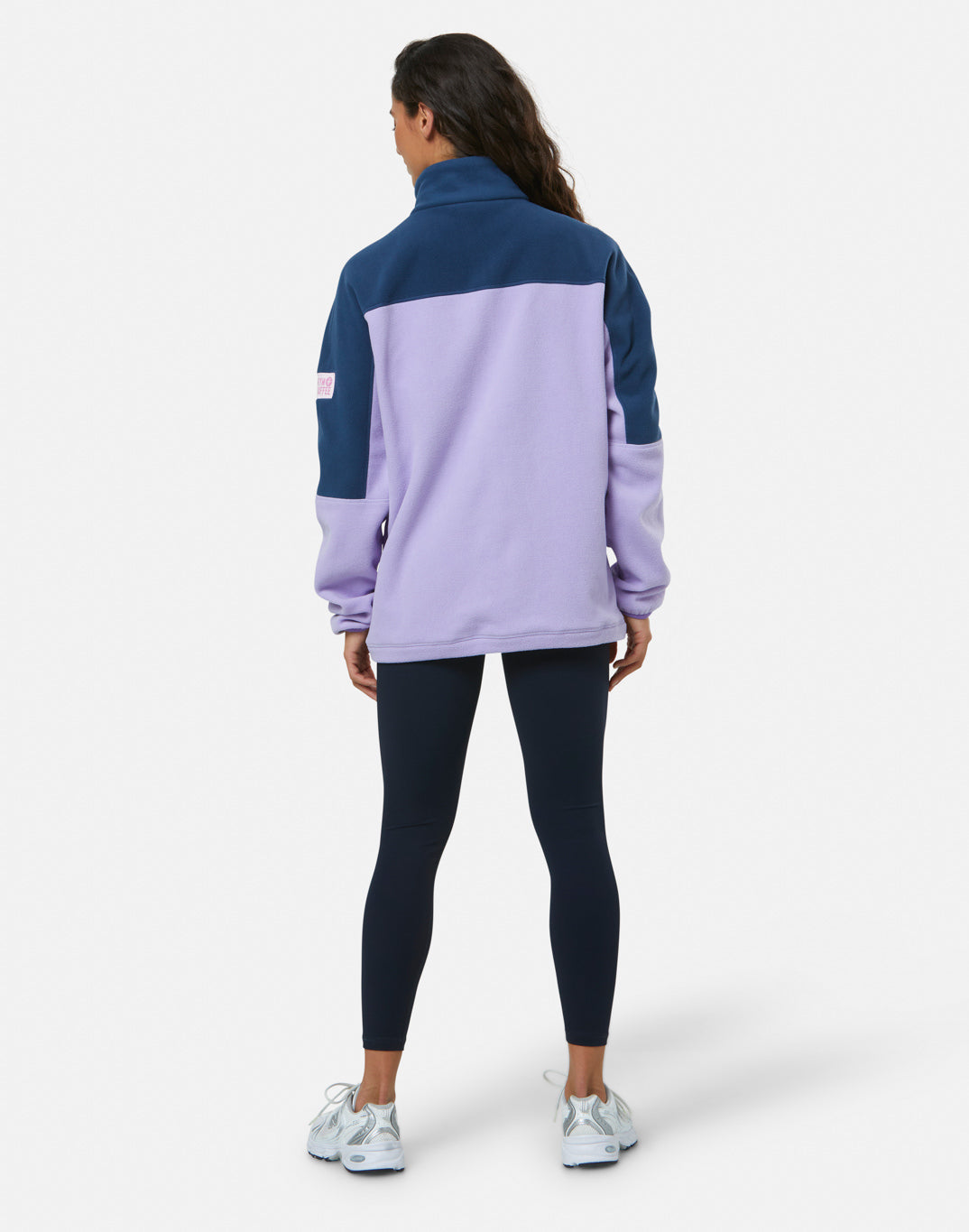 Half Zip Polar Fleece - Lilac