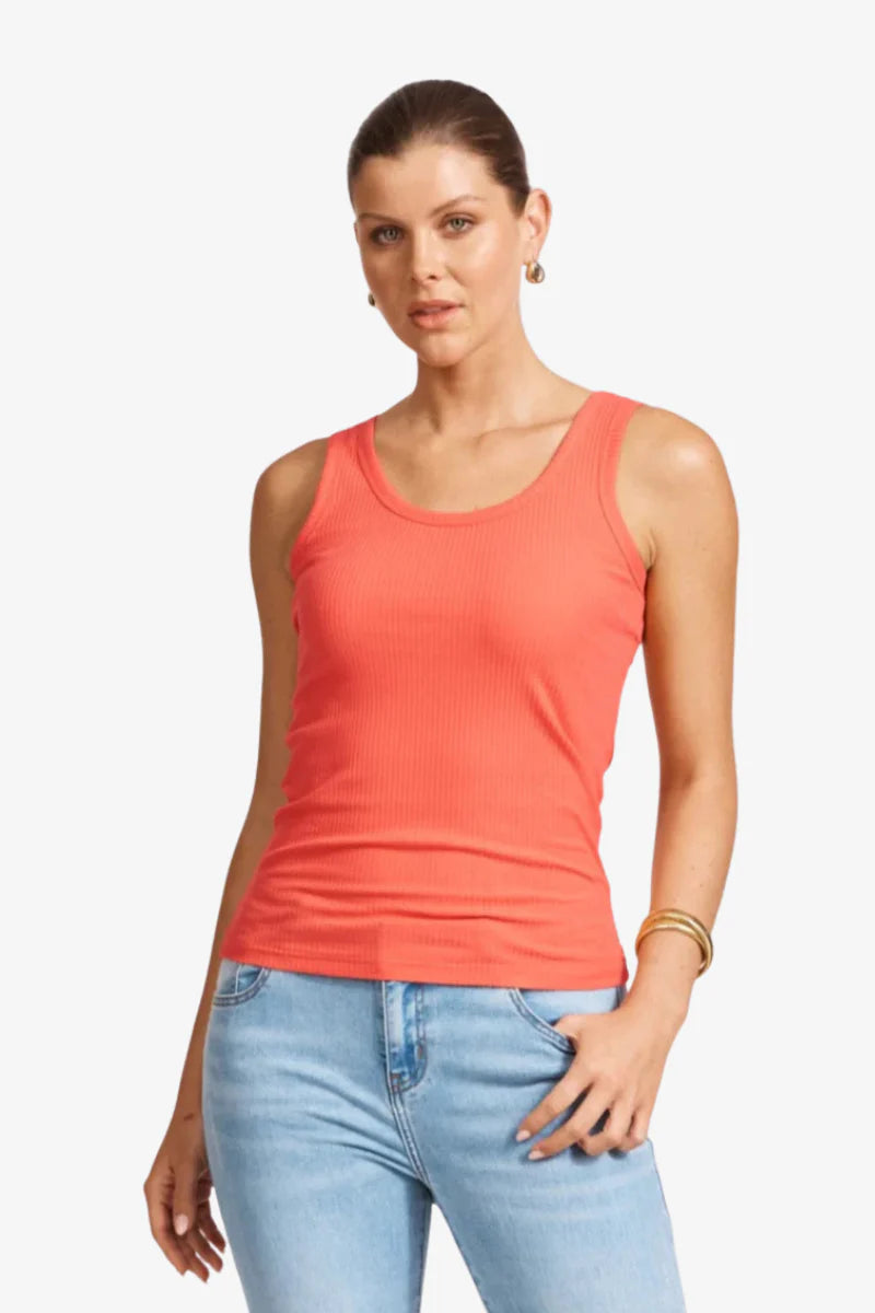La Plage Tank - Coral