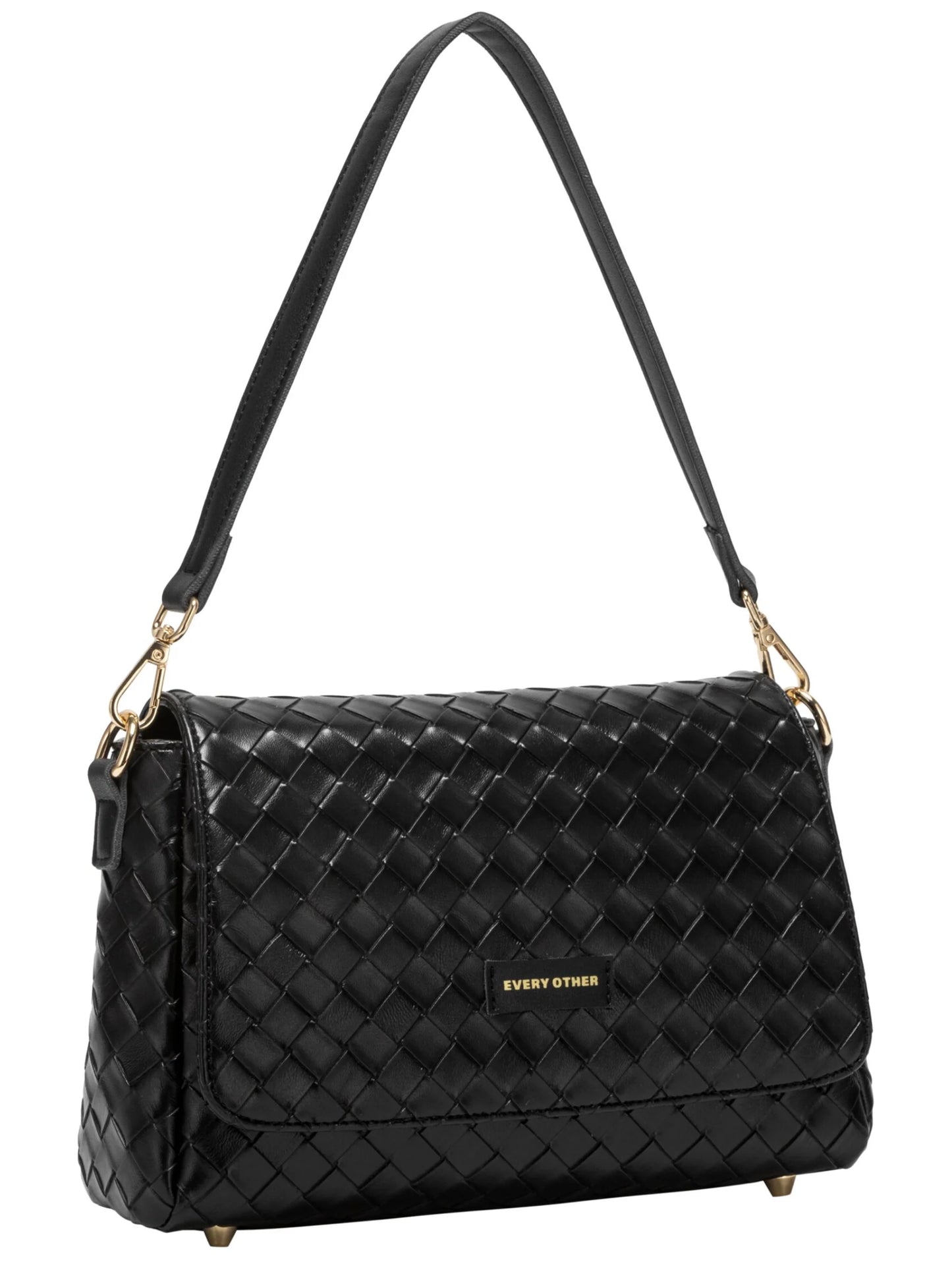 Crossbody Clutch Shoulder Bag - Black