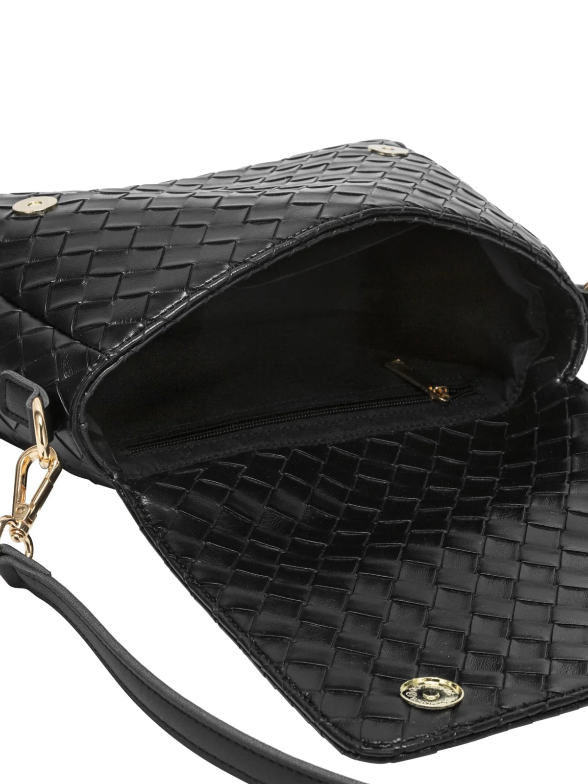 Crossbody Clutch Shoulder Bag - Black