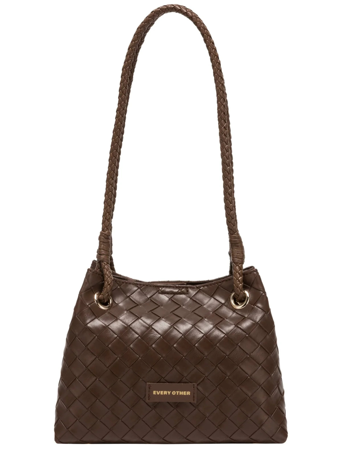 A Line Shoulder Bag - Brown
