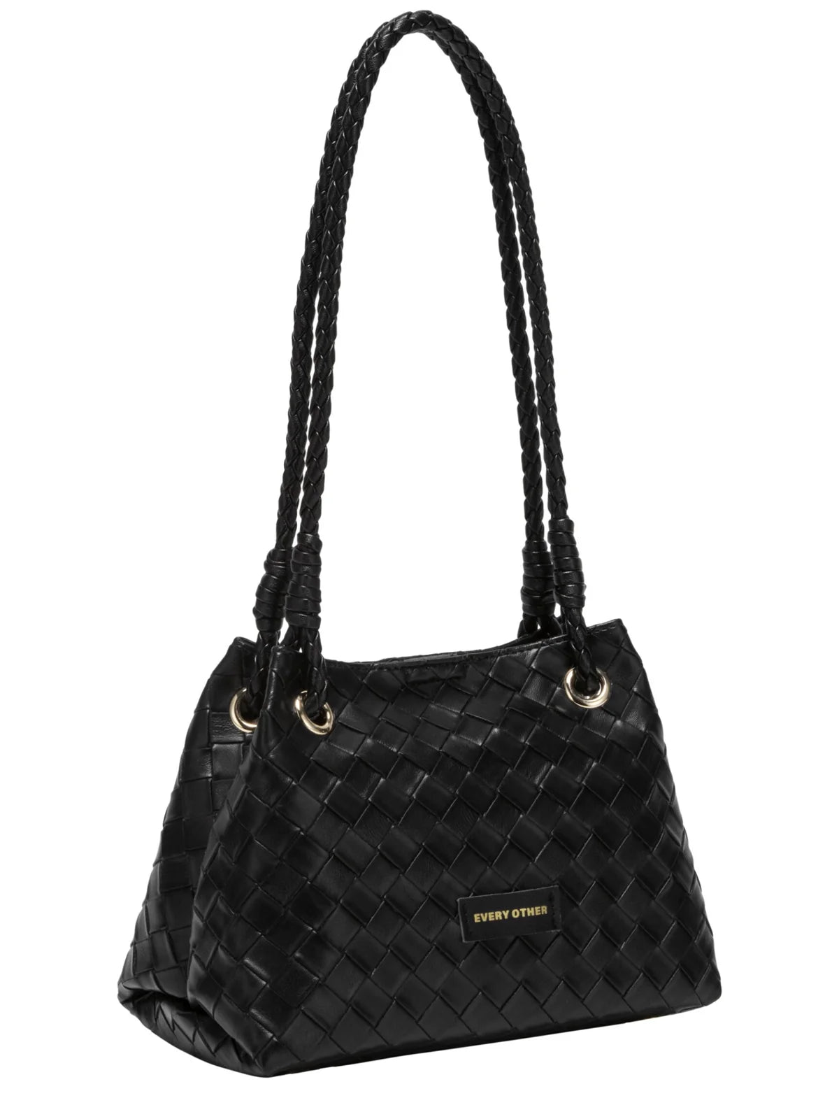 A Line Shoulder Bag - Black
