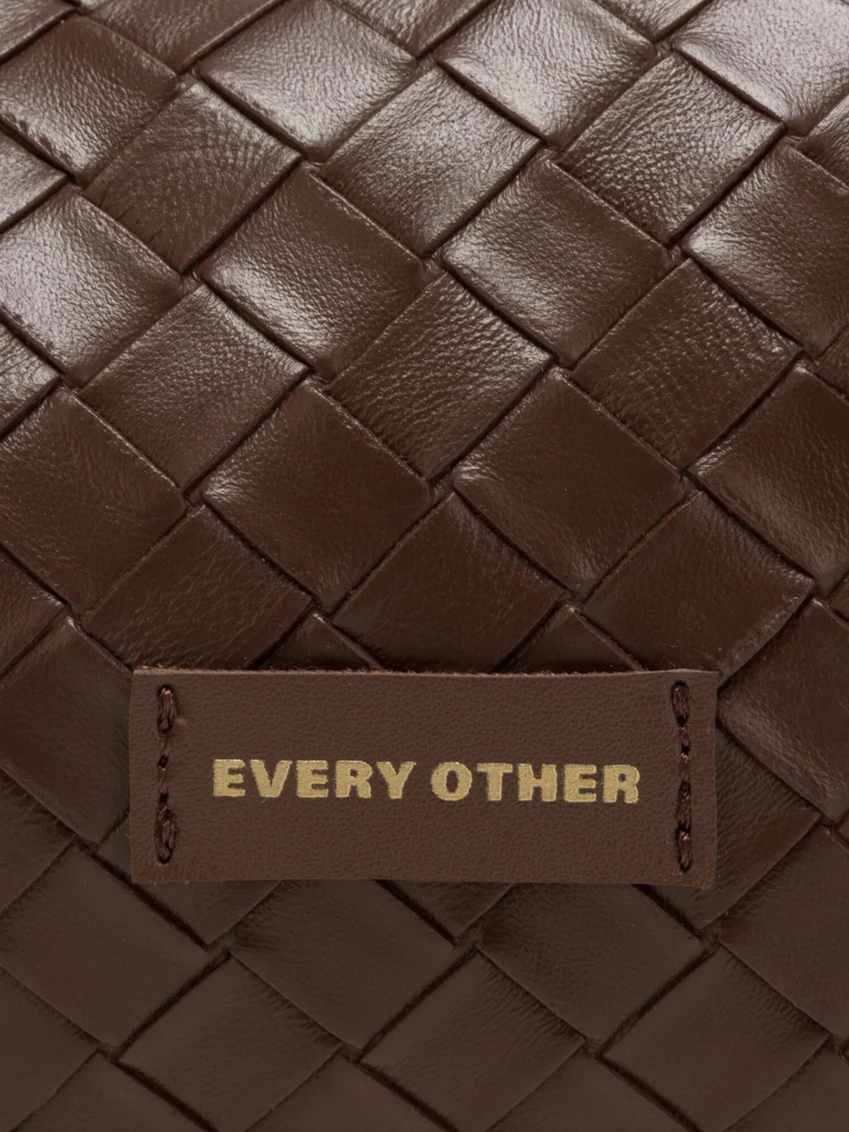 A Line Shoulder Bag - Brown