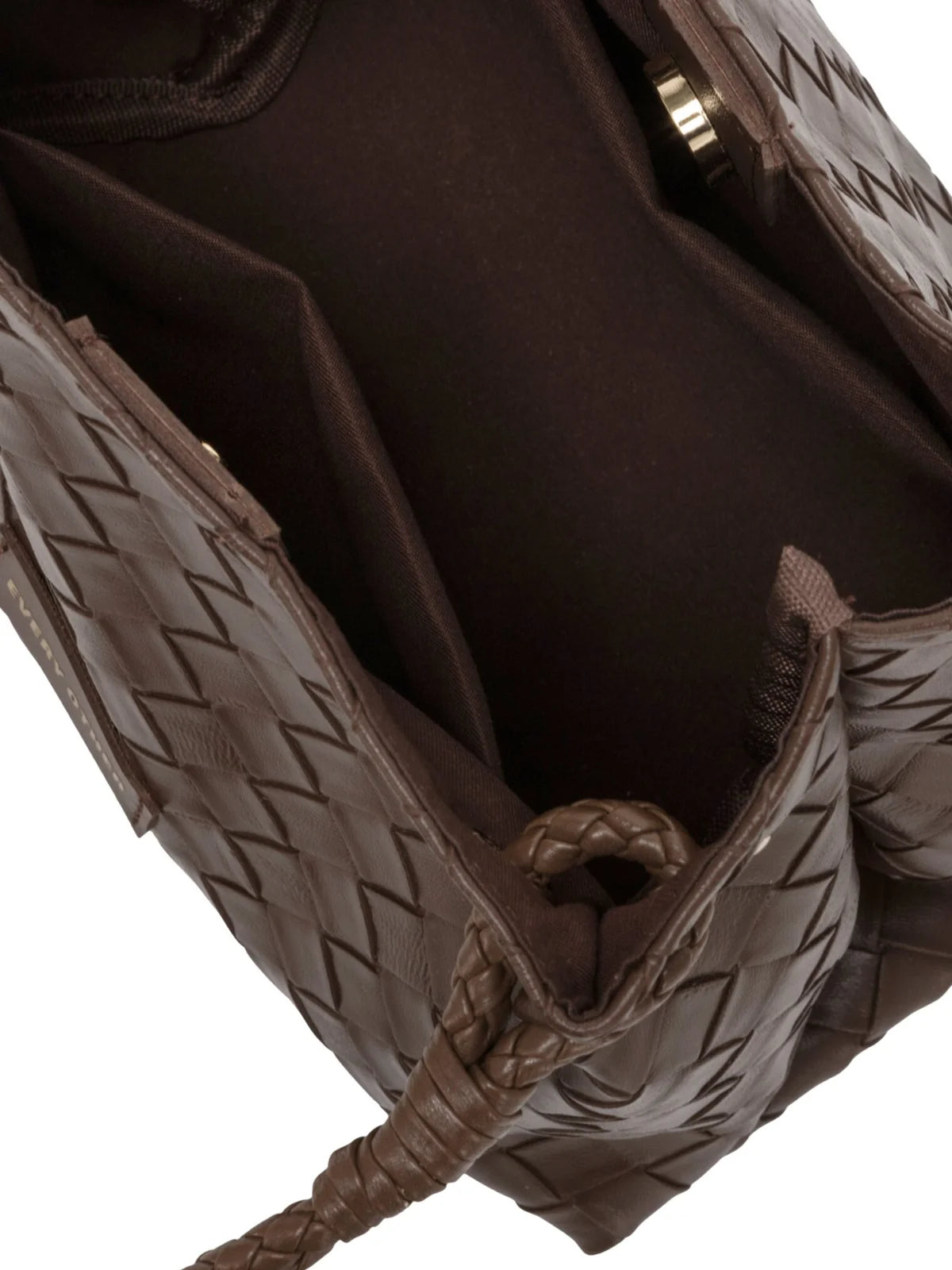 A Line Shoulder Bag - Brown