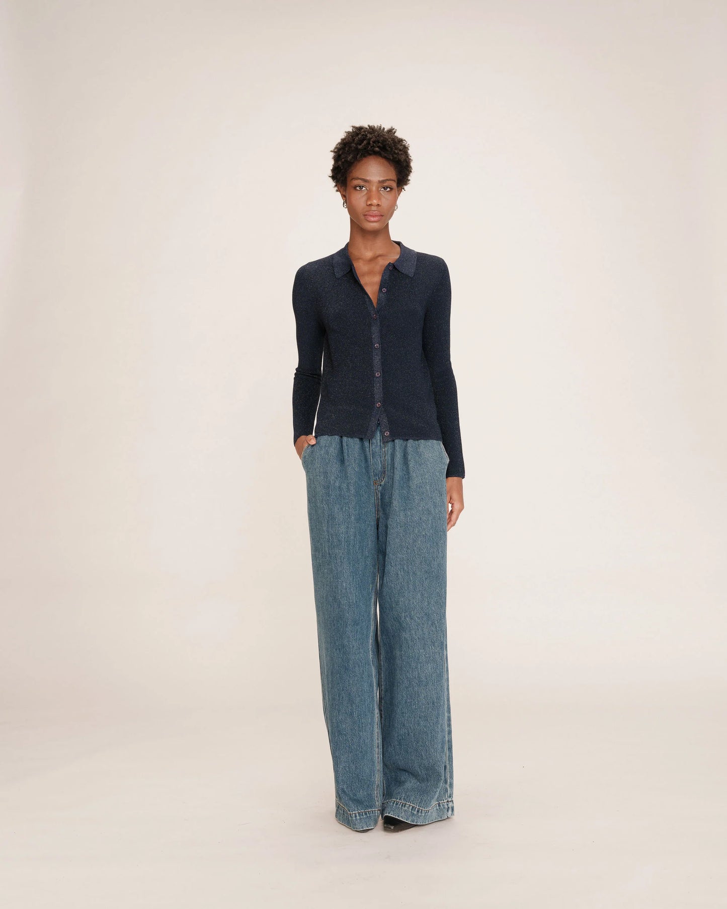 Teller Cardigan - Marine