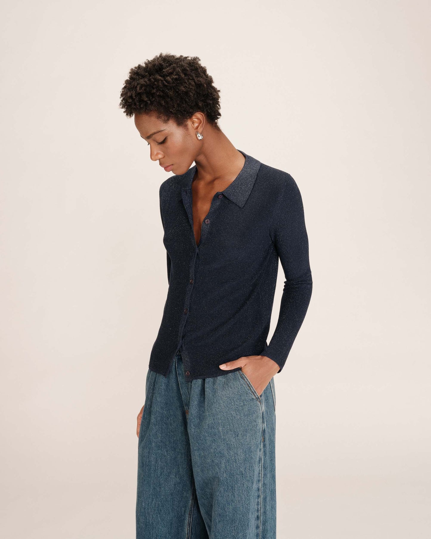 Teller Cardigan - Marine