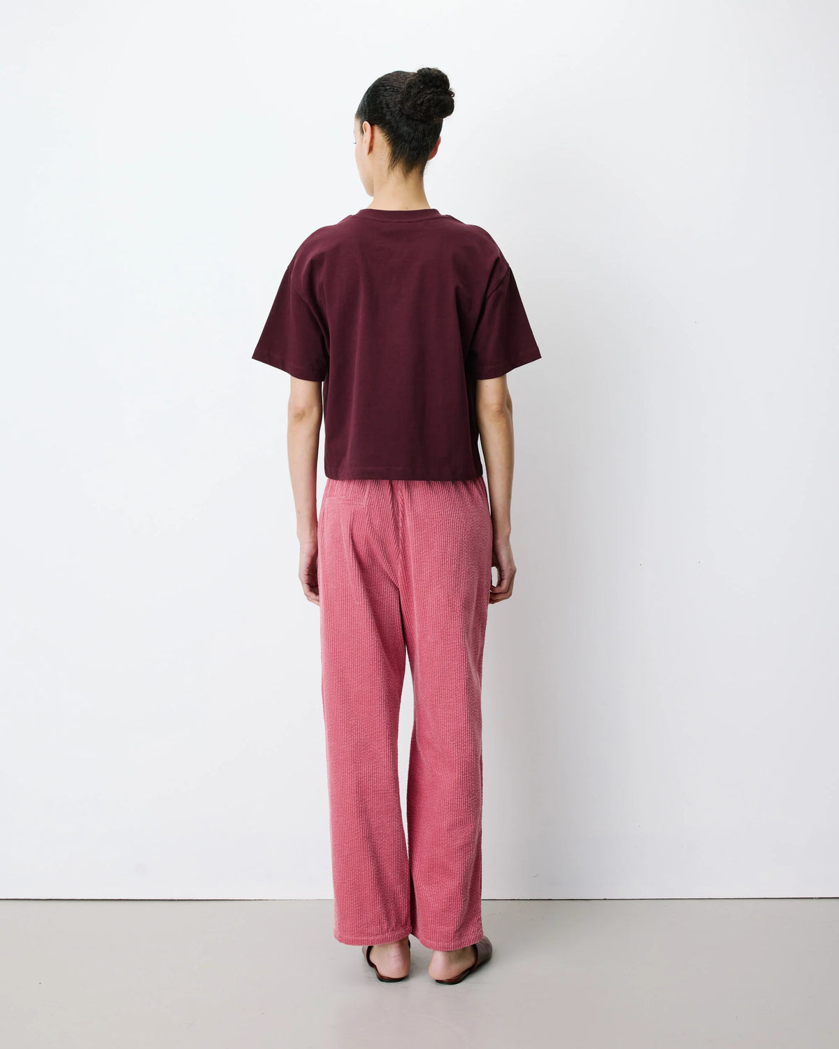 Liberty Chunky Cord Trousers - Blush