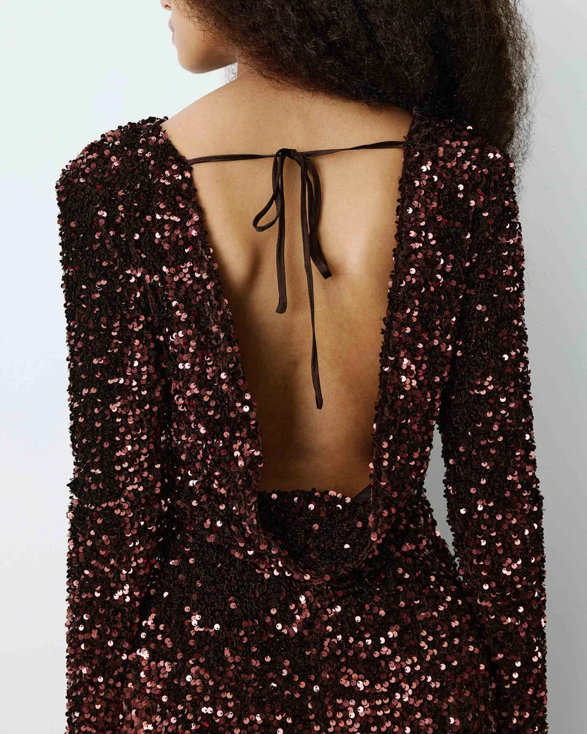 Bahia Dress - Chocolate