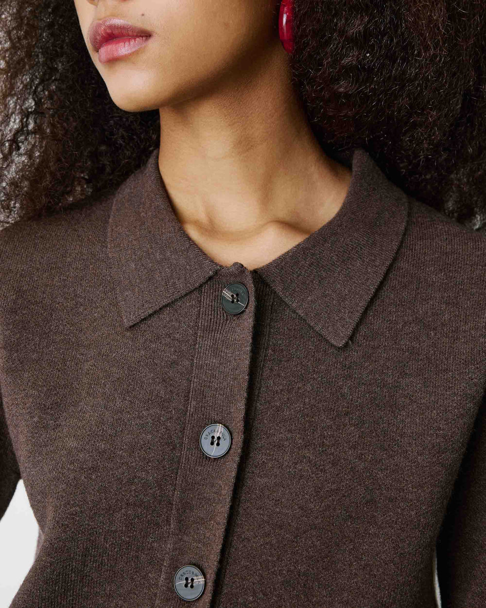 Bambino Cardigan - Chocolate
