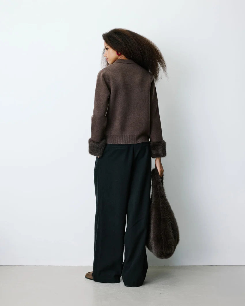 Bambino Cardigan - Chocolate