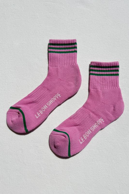 Girlfriend Socks - Rose Pink