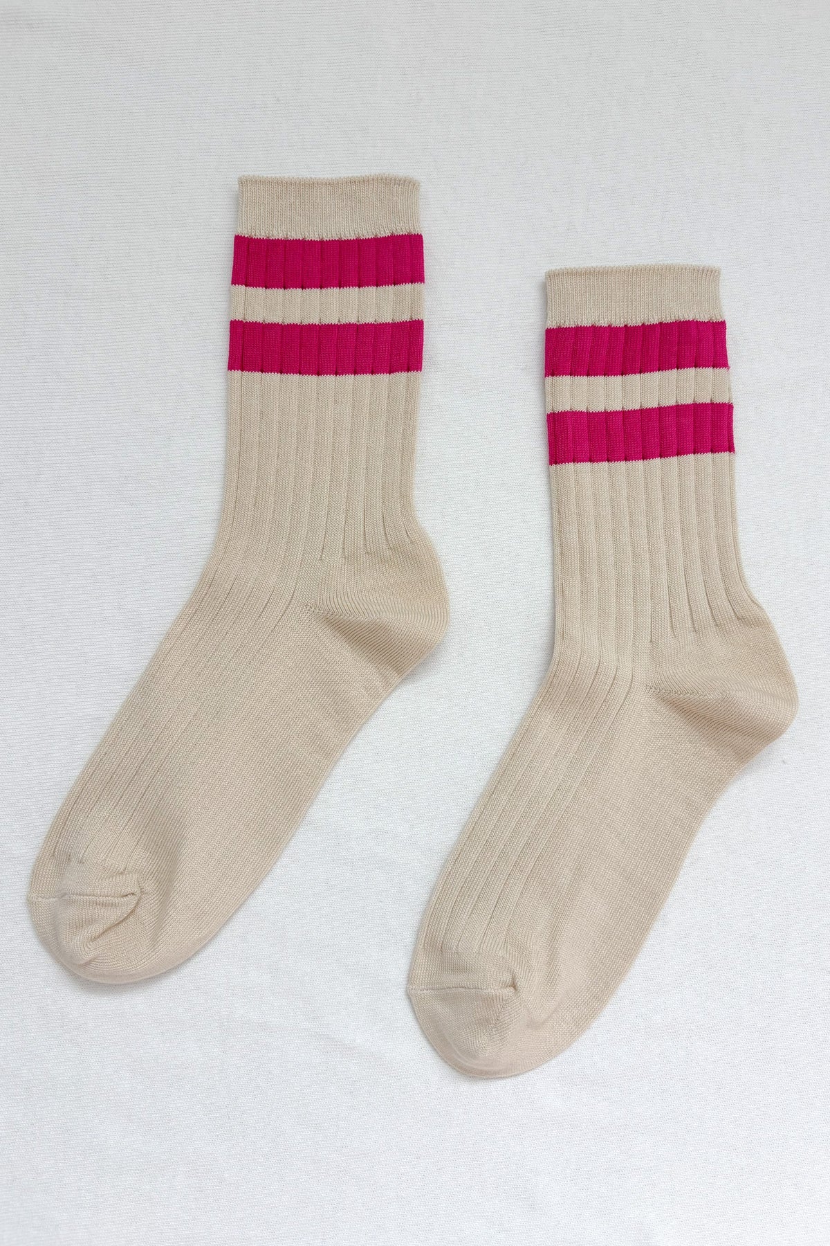 Varsity Socks - Magenta