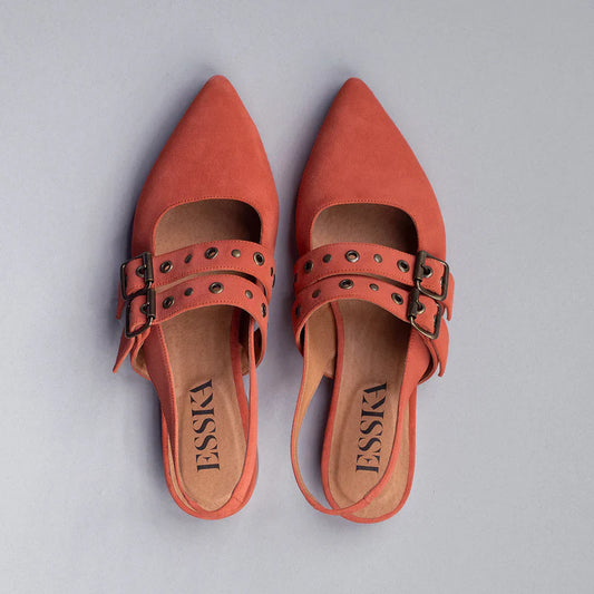Hope Pointy Sling Back - Coral