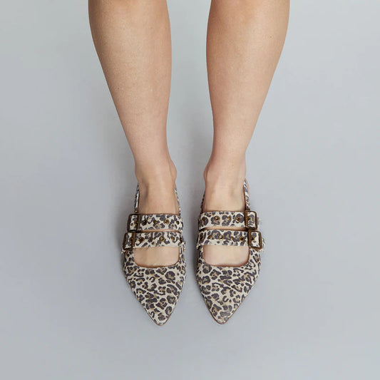 Hope Pointy Sling Back - Light Leopard