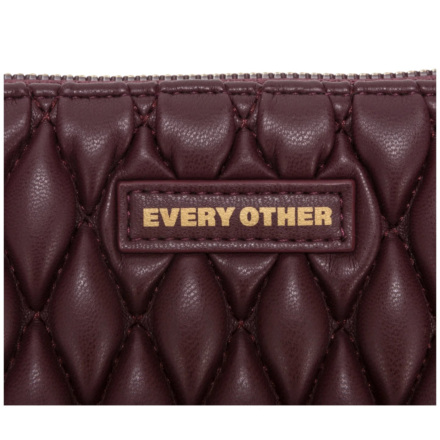 Quilted Purse - Burgundy