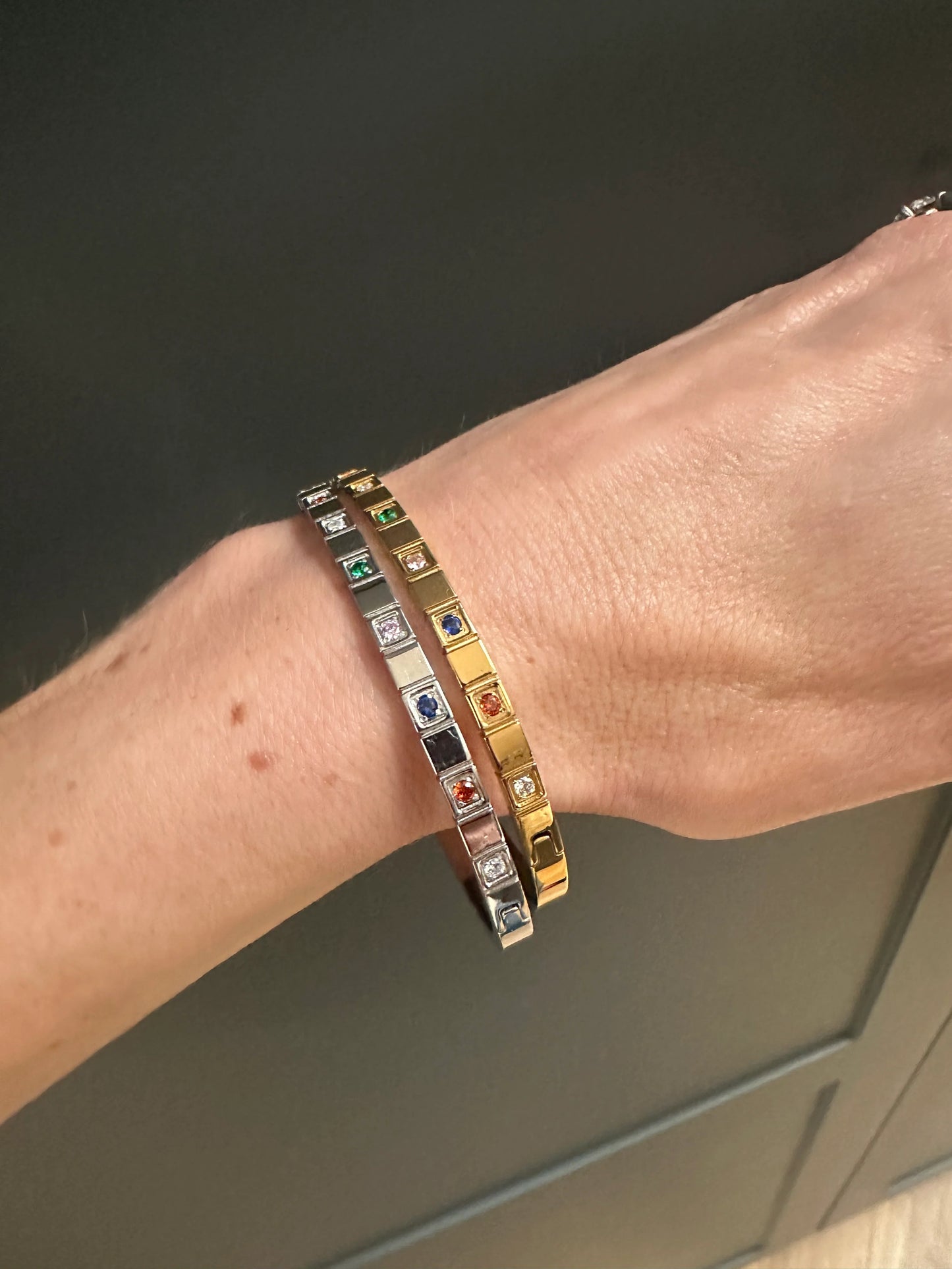 Joni Gold Plated Bangle