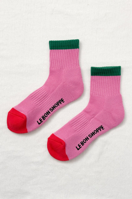 Girlfriend Socks - Rose Green