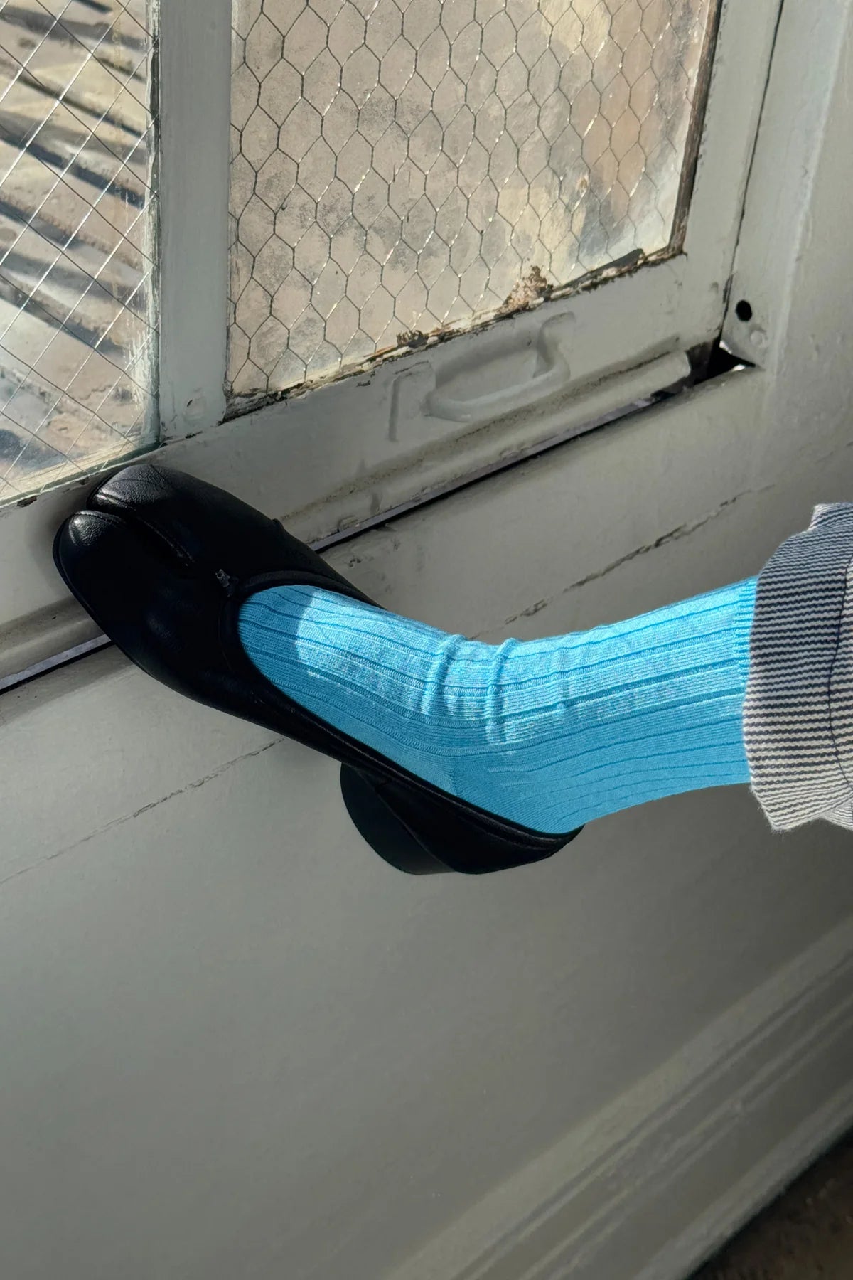 Her Socks - Blue Water