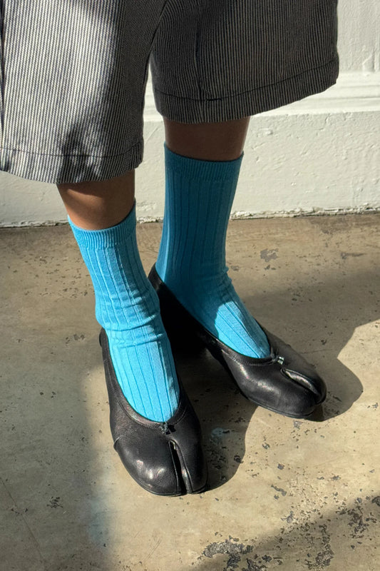 Her Socks - Blue Water