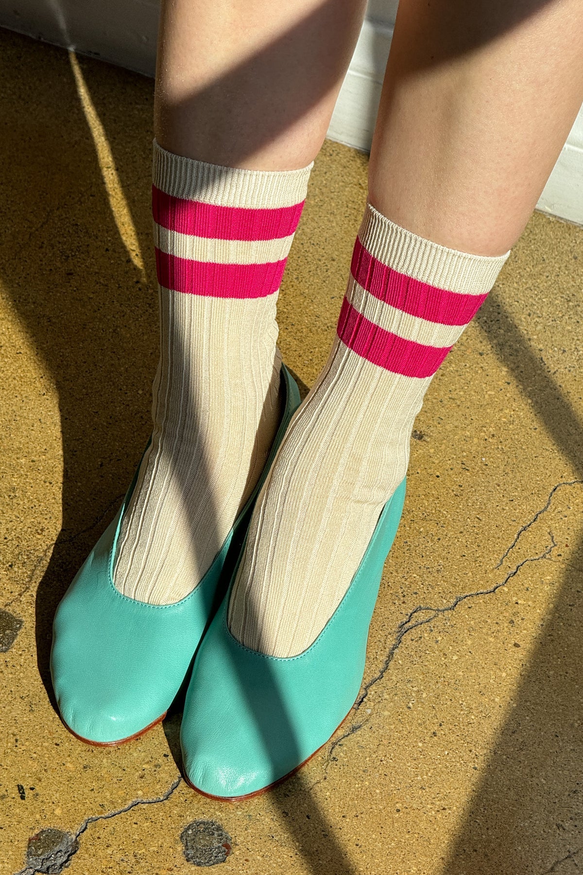 Varsity Socks - Magenta