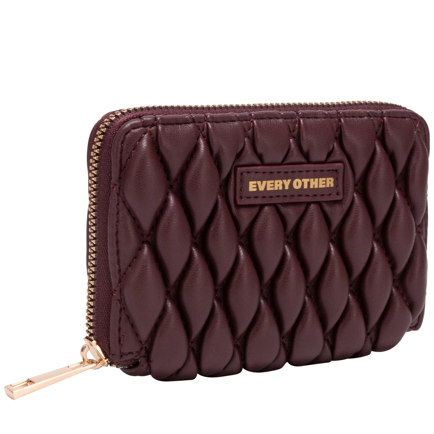 Quilted Purse - Burgundy