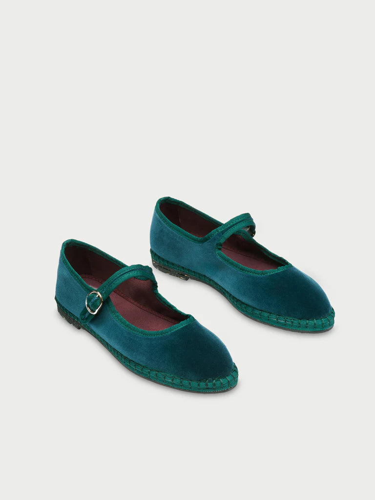 Leonor Mary Jane - Dark Green