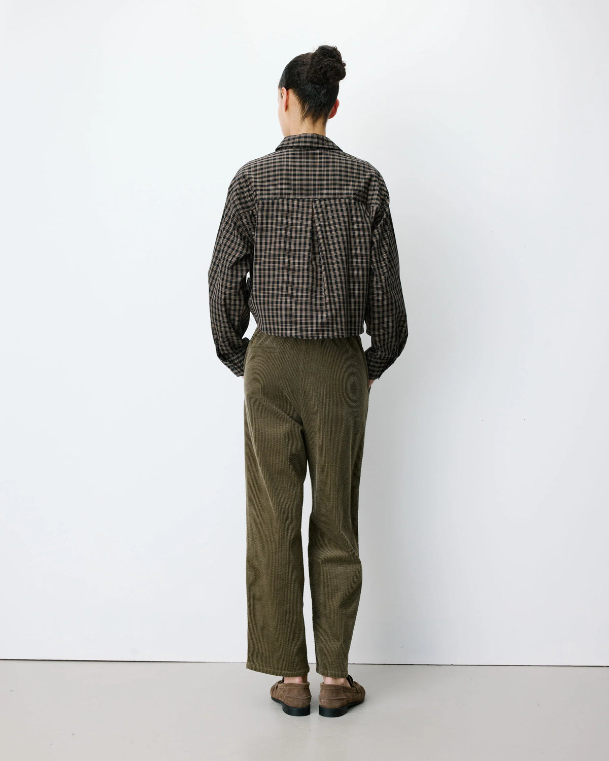 Liberty Chunky Cord Trousers - Khaki