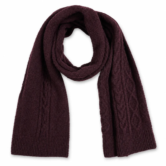 Calista Scarf - Mahogany