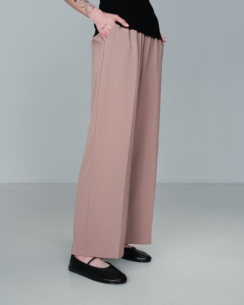 Noblesse Wide Trousers - Taupe