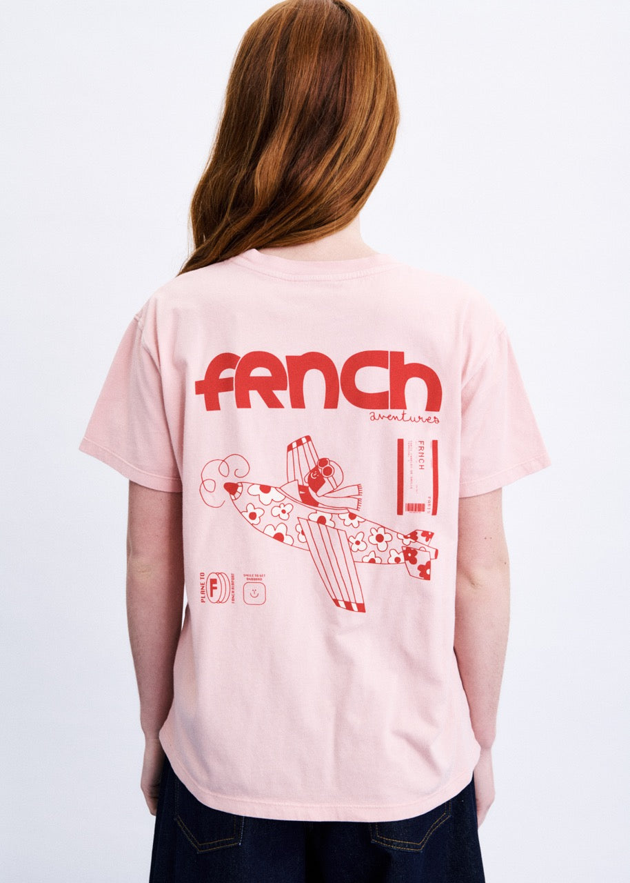 Aventures T - Shirt - Rose