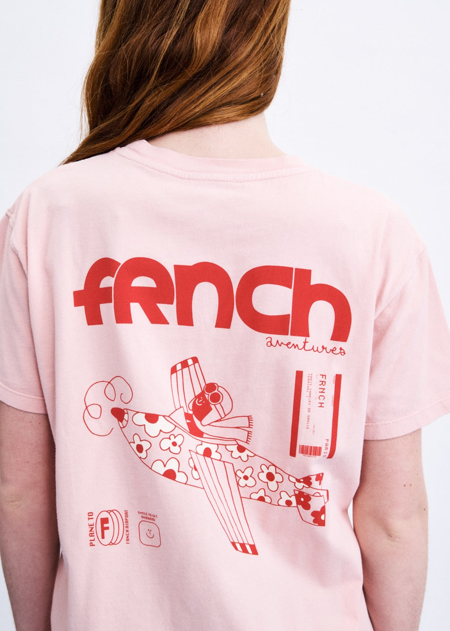 Aventures T - Shirt - Rose