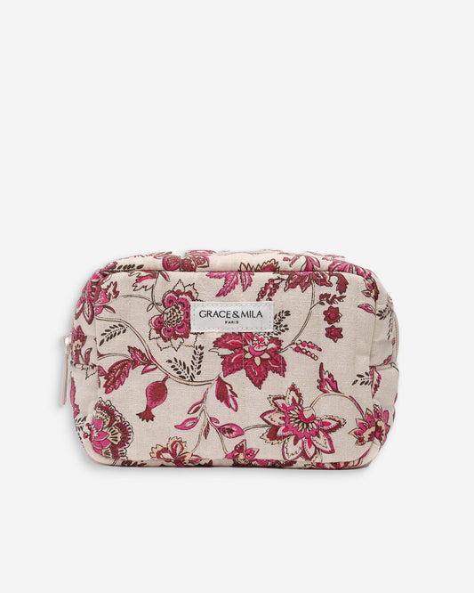 Vanette Quilted Pouch - Fleur