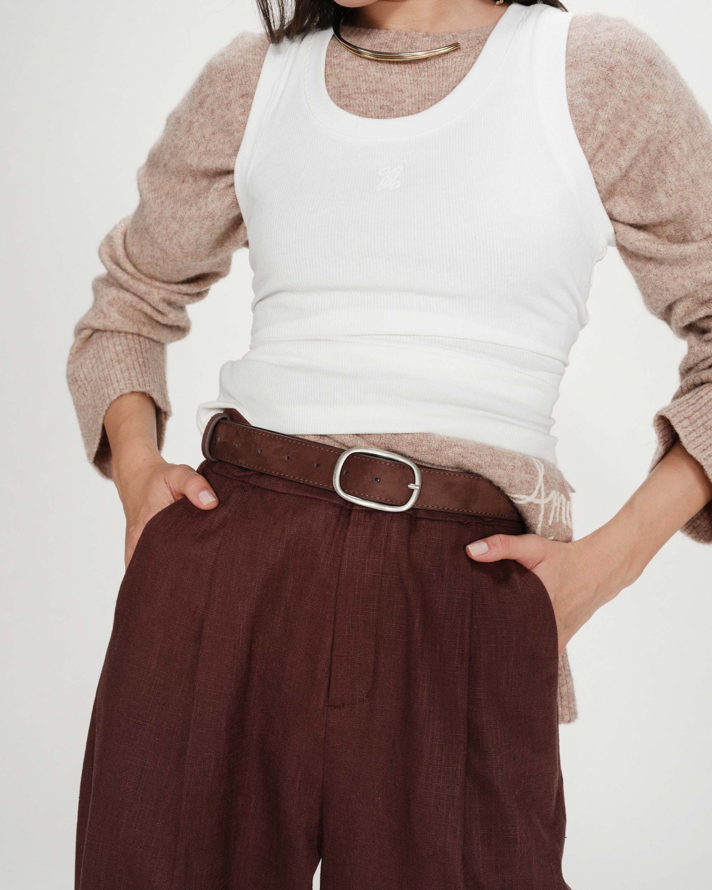 Vikander Belt - Chocolate