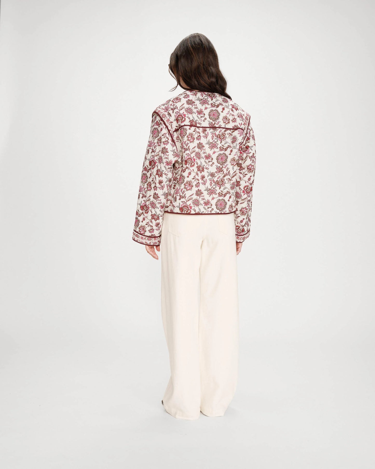 Vahina Quilted Jacket - Fleur