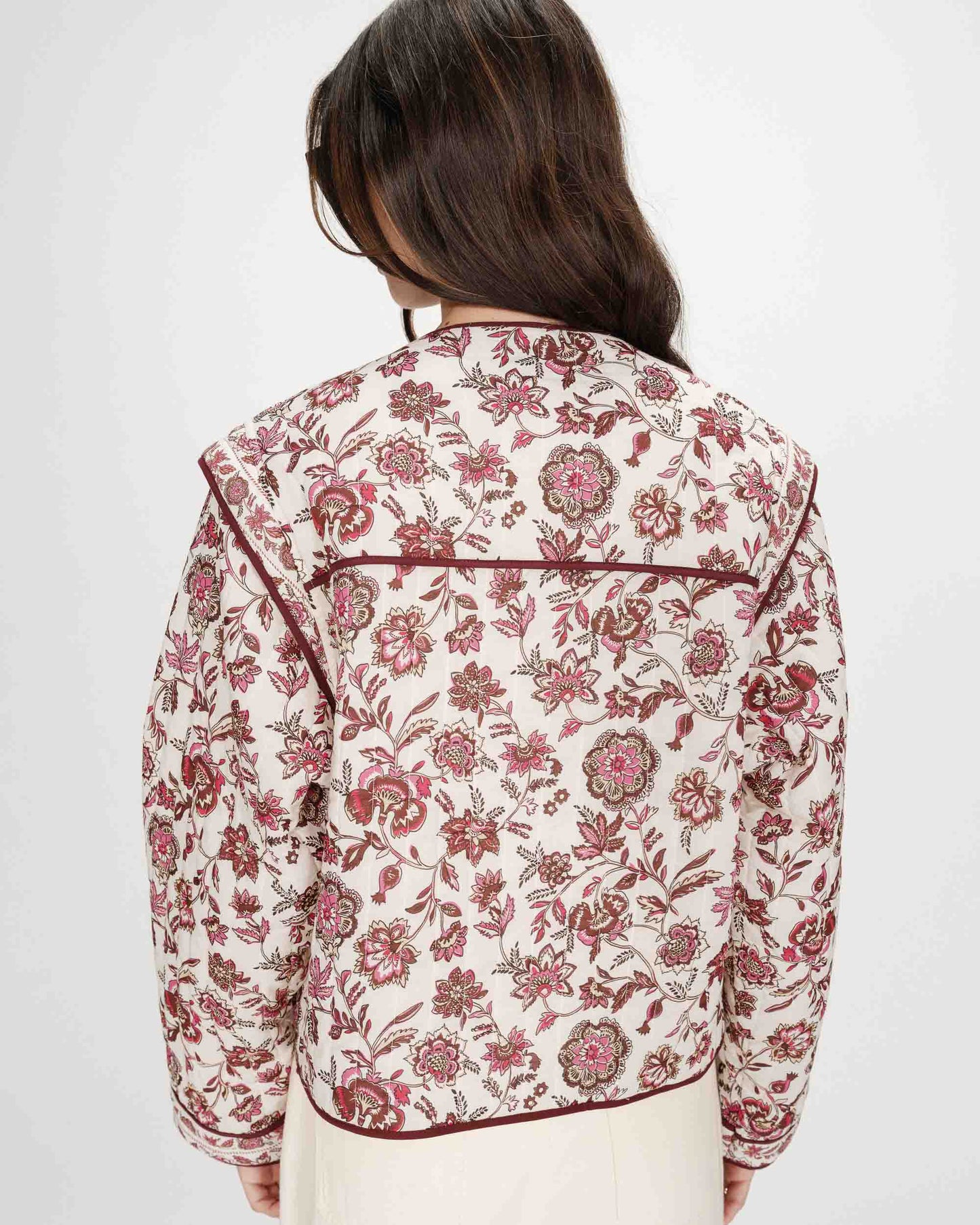 Vahina Quilted Jacket - Fleur