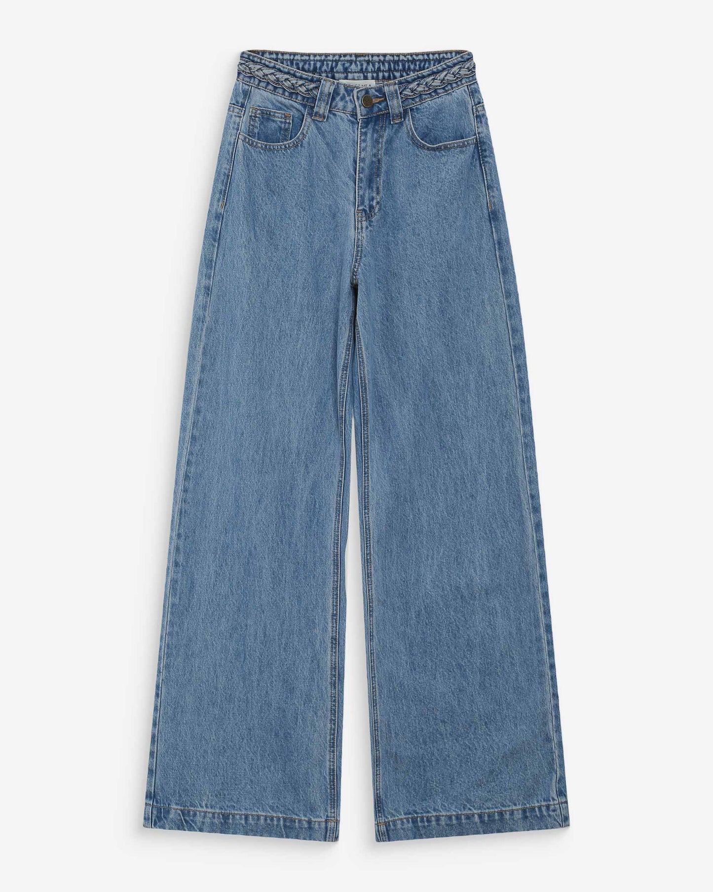 Jaden Wide Leg Jeans - Light Blue