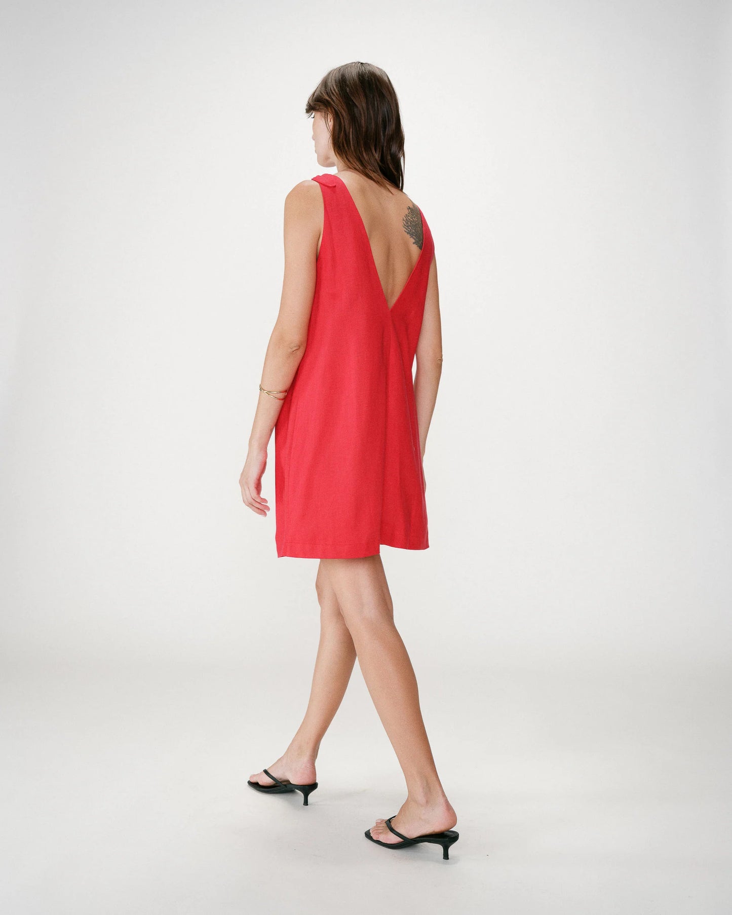 Wynette Dress - Red