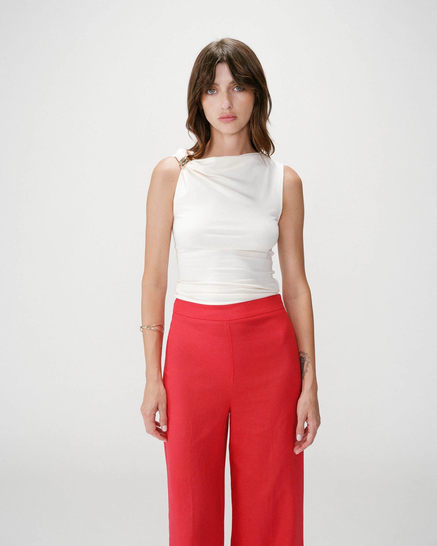 Wesley Trousers - Rouge